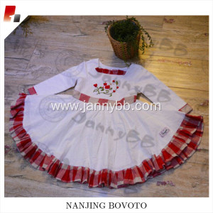 JannyBB baby girl frock fancy smoking dress